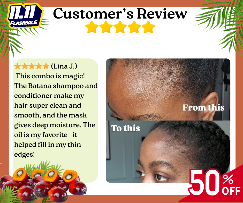 Raw Batana Hair Cream – Deep Nourishment & Growth Formula